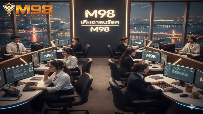 ติดต่อ M98 ฝ่ายบริการลูกค้า 24 ชม ดูแลรวดเร็วทันใจ